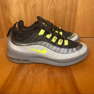 Womens 6 Youth 4.5 Nike Air Max Axis Grey Highlighter SEF1232